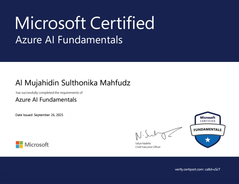 Microsoft Certified: Azure AI Fundamentals (AI-900) 1