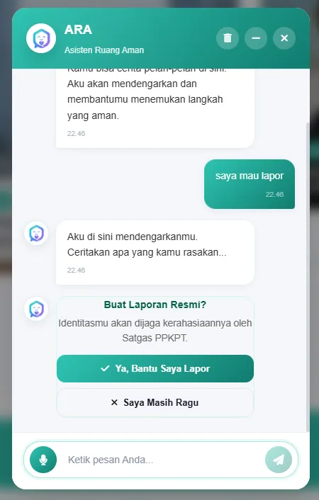 Reporting Flow Interface